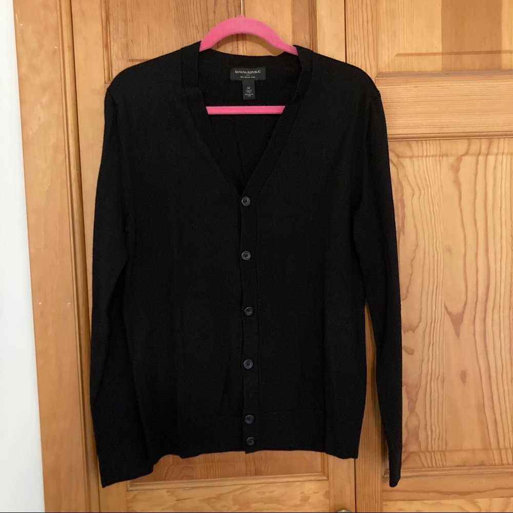 Banana Republic oversized merino wool cardigan